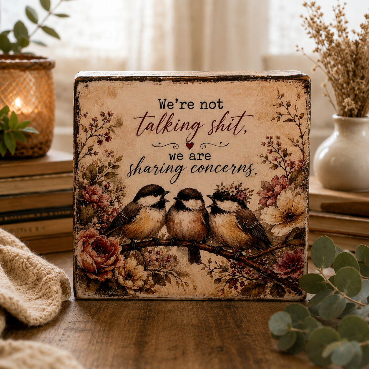 Vintage Wit & Whimsy Shelf Sitter Collection