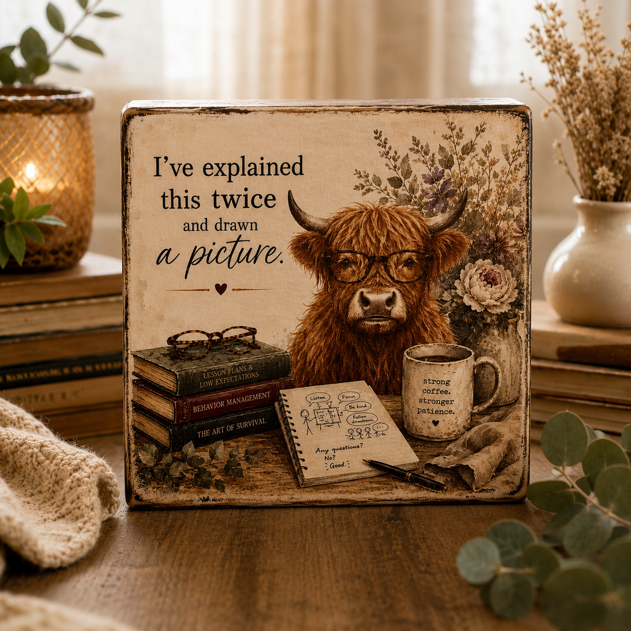 Vintage Wit & Whimsy Shelf Sitter Collection