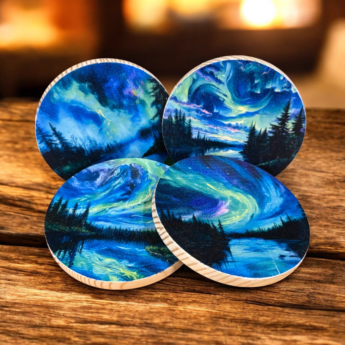 Aurora Wilderness Coaster Set